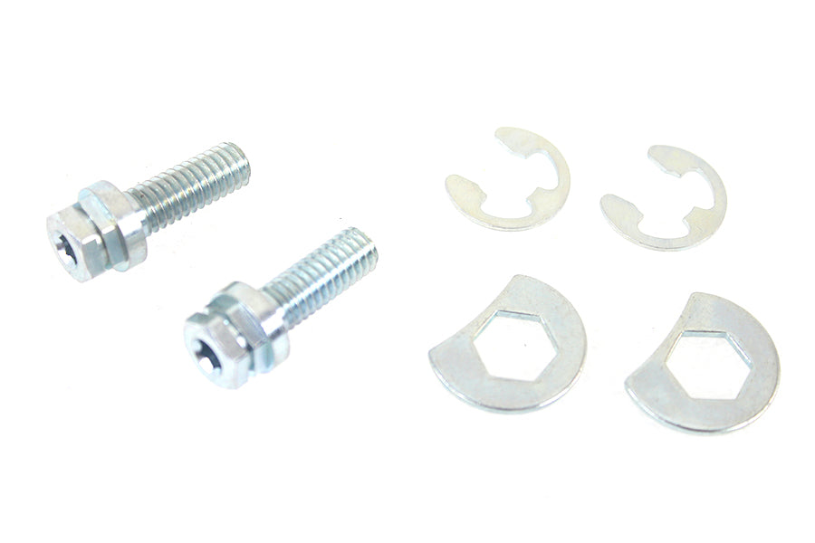 Colony 3254-6 exhaust pipe locking bolt mounting kit in zinc finish