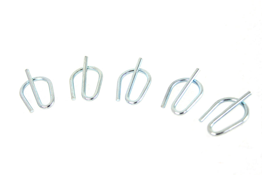 Colony 3266-5 zinc-plated rear axle spring clips, pack of 5