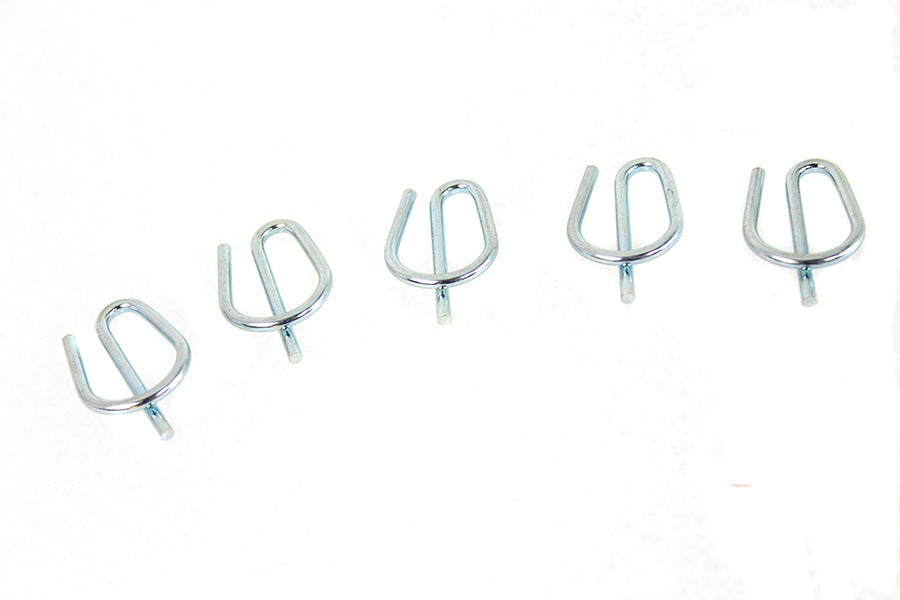 Colony 3266-5 zinc-plated rear axle spring clips, 5-piece pack