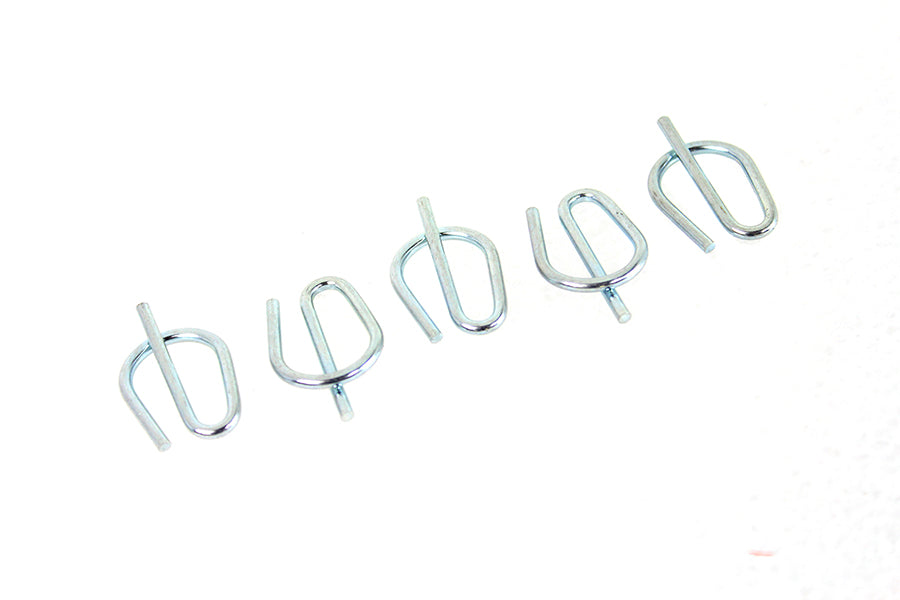 Colony 3266-5 zinc-plated rear axle spring clips, pack of 5