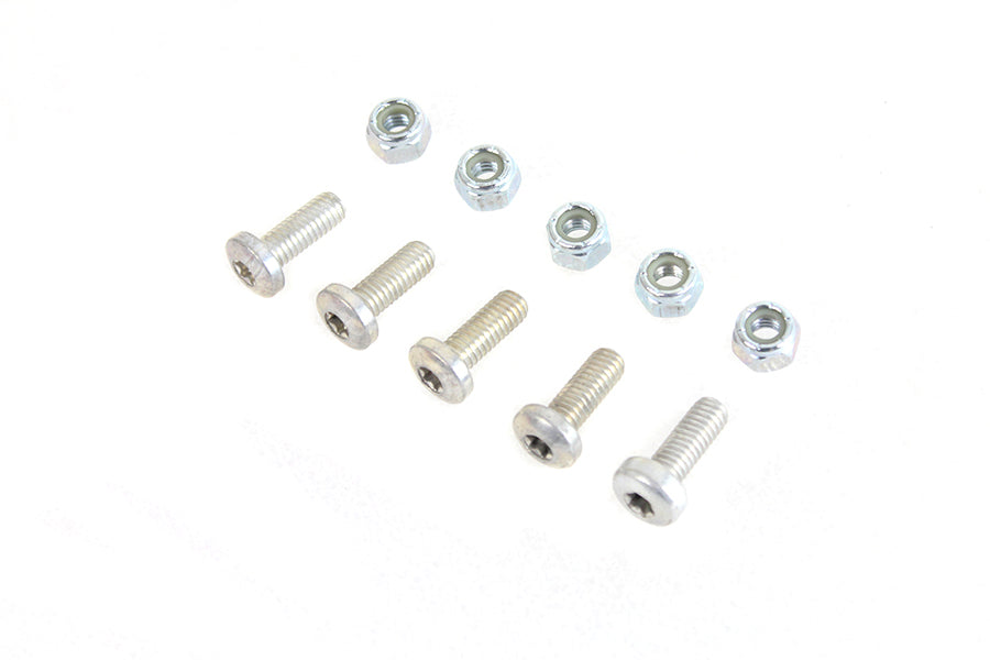 Colony 3268-10 zinc front brake disc bolt kit for motorcycle brake assembly