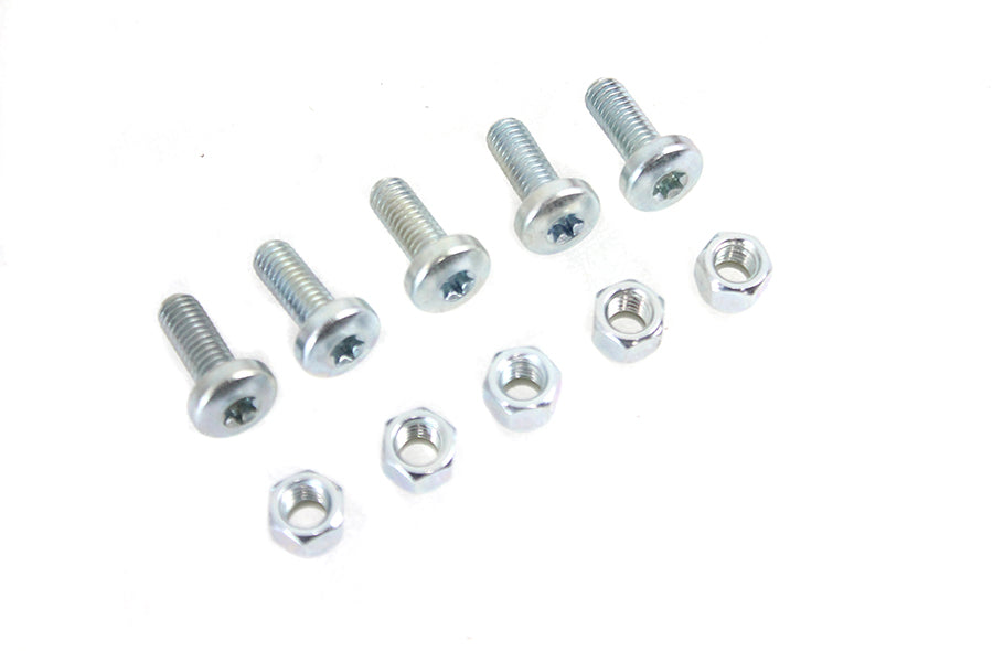 Colony 3270-10 rear disc brake bolt and nut kit in zinc finish