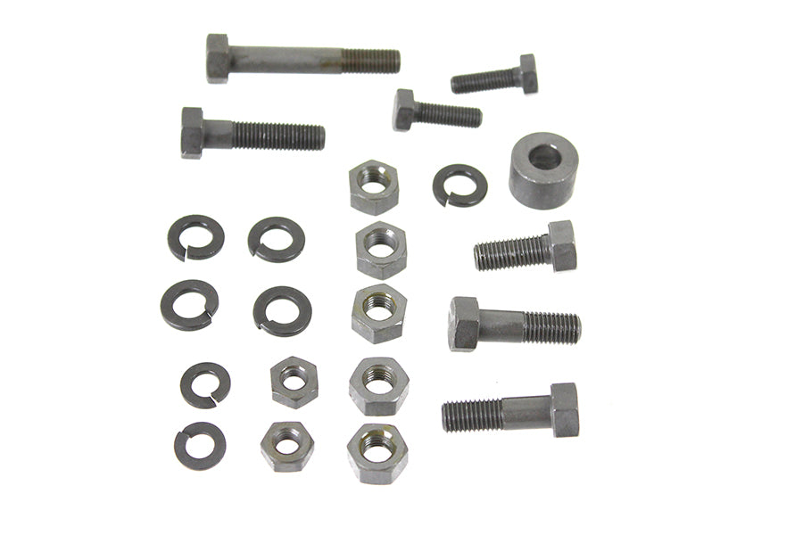 Colony 3279-22 parkerized exhaust system mounting bolt kit pry open on white background
