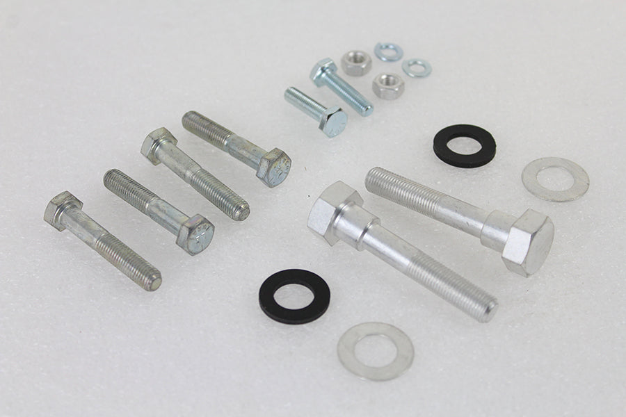 Colony 3281-16 saddlebag guard and support brackets mounting kit for motorcycle seat and saddlebag installation