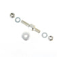 Colony 3283-6 high level muffler mounting stud kit for motorcycle exhaust