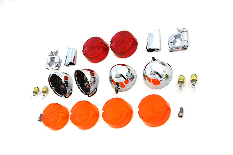 Chris Products Turn Signal Kit 0005 lighting components in a compact arrangement