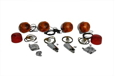 Chris Products 20-0382 turn signal kit lighting components with wiring and mounting hardware