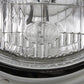 Wyatt Gatling B-5517 chrome replica 7-inch round 6-volt headlamp lighting assembly