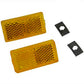 V-Twin 33-0035 Amber Reflector Set