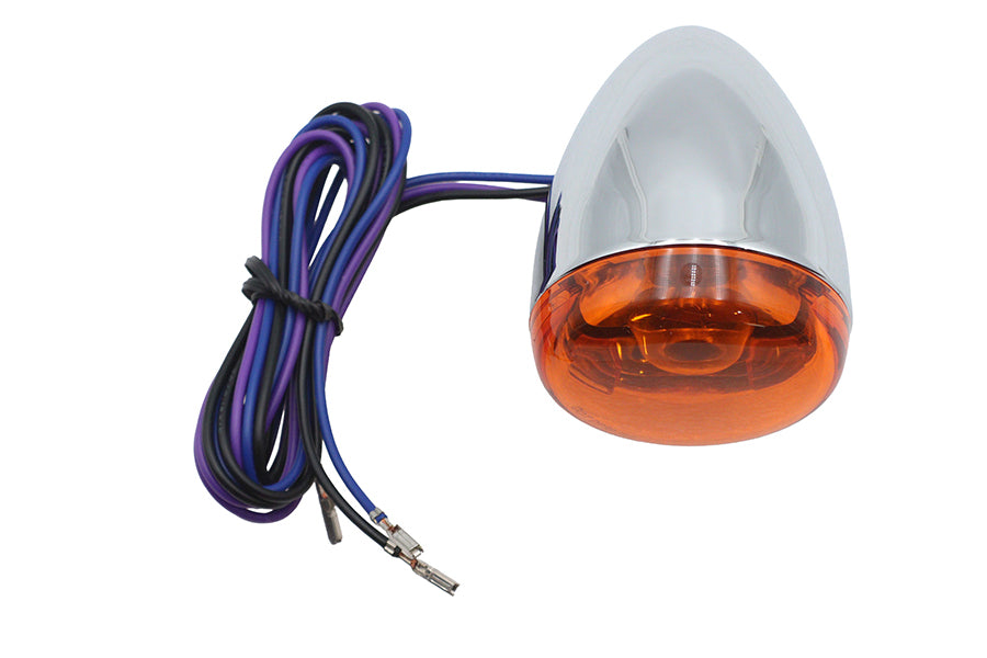 Chris Products 8501A chrome turn signal assembly for right or left side lighting applications