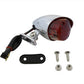 Wyatt Gatling 160927 Chrome Bullet Style Tail Lamp