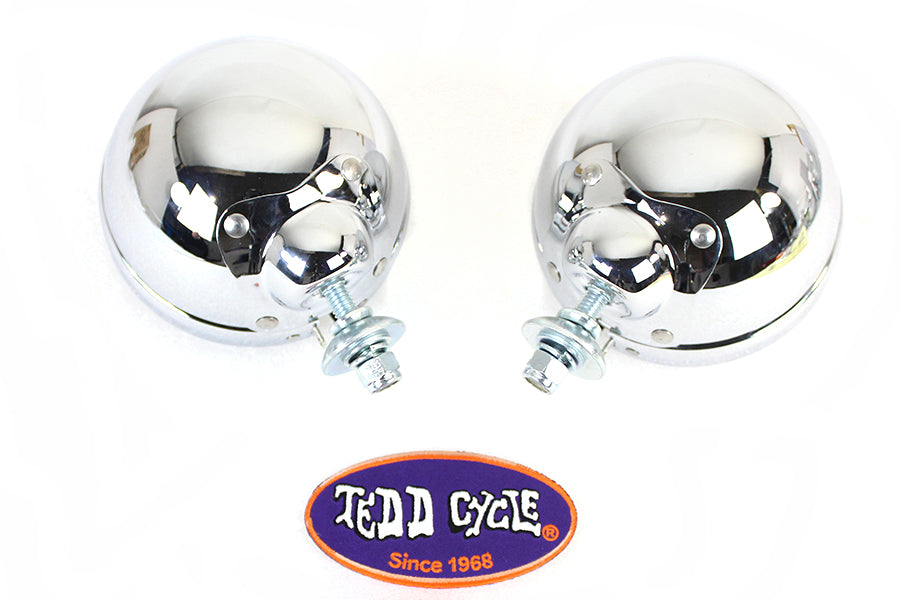 Wyatt Gatling 70243 chrome spotlamp assembly set for vehicle lighting