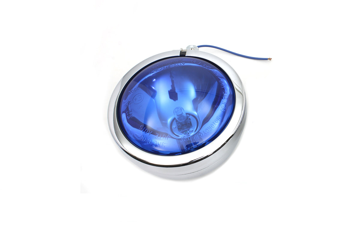V-Twin 33-0071 Blue Pursuit Spotlamp Kit