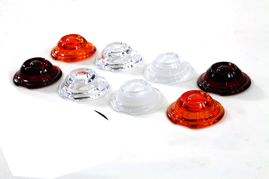 V-Twin 33-0097 Guide Bullet Marker Lamp Lens Set