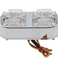Wyatt Gatling Chrome Maltese Tail Lamp 33-0105