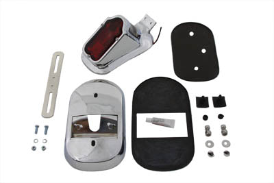 V-Twin Tombstone Tail Lamp Kit 12-0014K with classic motorcycle rear light design