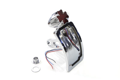 Wyatt Gatling 76248 Maltese Chrome LED Tail Lamp Kit, SKU 33-0215