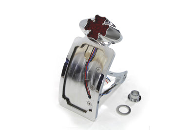 Wyatt Gatling 76248 Maltese Chrome LED Tail Lamp Kit, SKU 33-0215