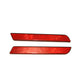 Wyatt Gatling 33-0221 rear red reflector set for motorcycle struts