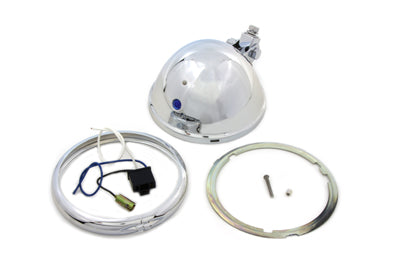 Wyatt Gatling 62001 5-3/4-inch Bates-style headlamp shell for motorcycle lighting