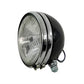 V-Twin 33-0230 replica 5-3/4-inch round black headlamp lighting product 񟿿