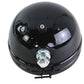 V-Twin 33-0233 replica 5-3/4-inch round black headlamp lighting fixture