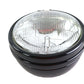V-Twin 33-0233 replica 5-3/4-inch round black headlamp lighting product