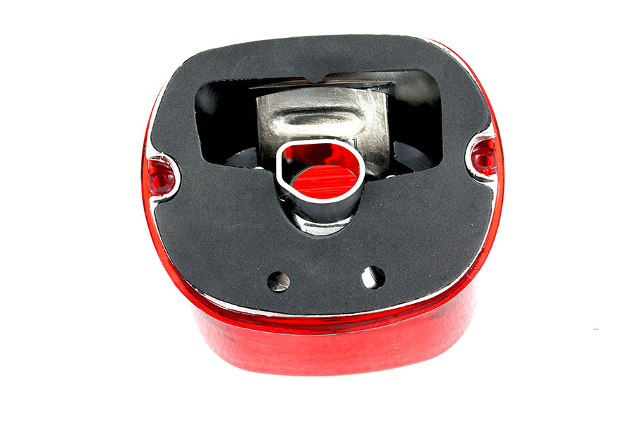 Wyatt Gatling 12-0416 red laydown-style tail lamp lens