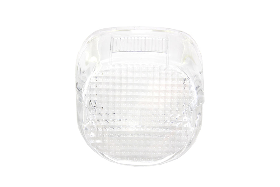 Wyatt Gatling 33-0250 clear laydown-style tail lamp lens, part 12-0416C