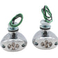 Wyatt Gatling 20-6812G LED Green Marker Lamp Set Center Mount, SKU 33-0272