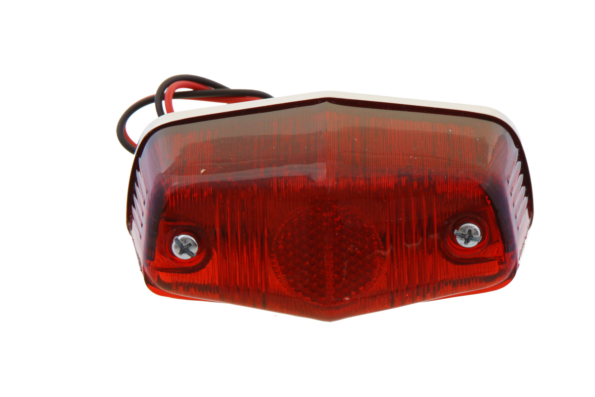 Wyatt Gatling 20-6501S Chrome Small Lucas-Style Tail Lamp