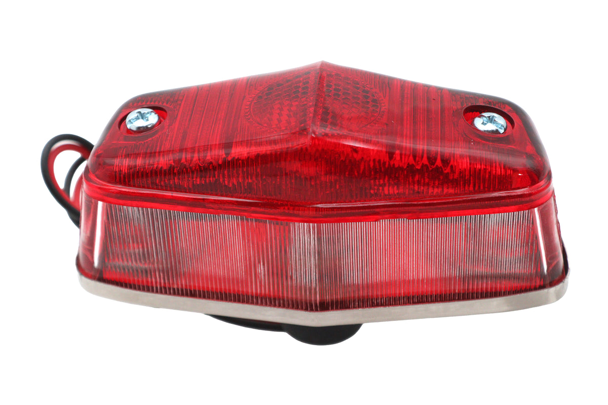 Wyatt Gatling 20-6501S Chrome Small Lucas-Style Tail Lamp