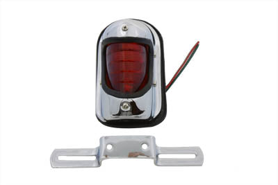 Wyatt Gatling 33-0304 Chrome Beehive Style Tail Lamp