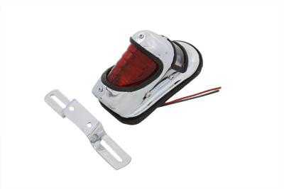 Wyatt Gatling 33-0304 Chrome Beehive Style Tail Lamp