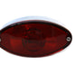 Wyatt Gatling 12-0042 Chrome Tail Lamp, Cateye Style