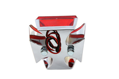 Wyatt Gatling 20-6503 Chrome Maltese Tail Lamp