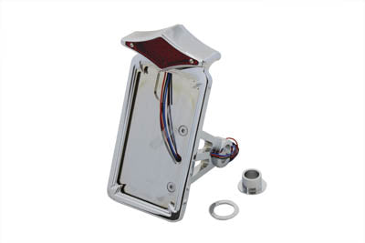 Wyatt Gatling Chrome Diamond LED Vertical Tail Lamp Assembly 28-6049