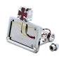 V-Twin 33-0366 chrome billet horizontal tail lamp kit for motorcycle lighting