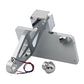V-Twin 33-0366 chrome billet horizontal tail lamp kit for motorcycle lighting