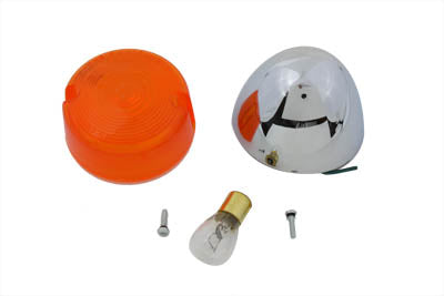 Chris Products 20-0351DAC chrome rear turn signal assembly for vehicle lighting