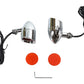 Wyatt Gatling 20-6053 bullet grooved type marker lamp set in black housing