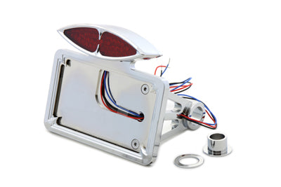 Wyatt Gatling 76385 Chrome Katz Eyez LED tail lamp kit, horizontal type