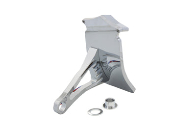 Wyatt Gatling 76085RV diamond-style concave tail lamp kit with red lens and chrome housing