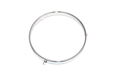 Wyatt Gatling 70331 7-inch headlamp inner retaining ring, black metal automotive lighting component
