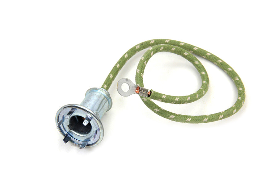V-Twin 33-0529 speedometer and tachometer lamp socket for motorcycle dash gauges