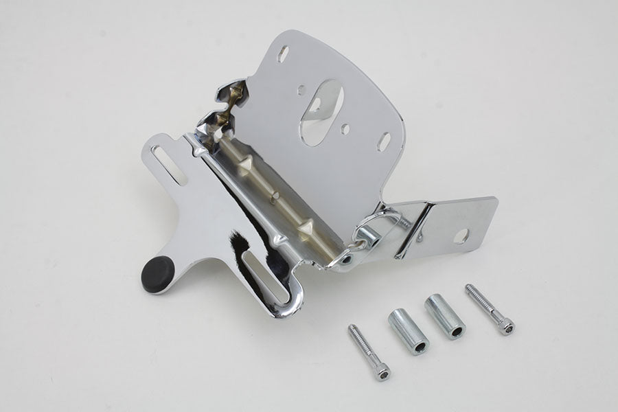 Wyatt Gatling Chrome Deco tail lamp mount bracket, model 33-0584