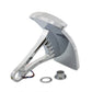 Wyatt Gatling Chrome Slice LED vertical mount tail lamp assembly for motorcycle lighting