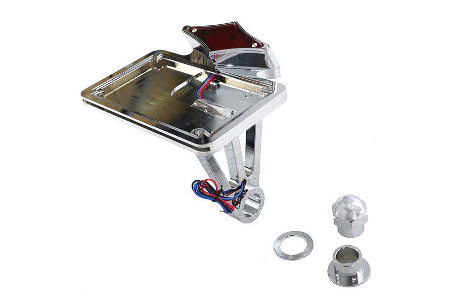 V-Twin 33-0633 Diamond LED Tail Lamp Assembly, Horizontal Style