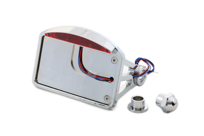 V-Twin Chrome LED Slice Tail Lamp Assembly, model 33-0639a, for motorcycle rear lighting