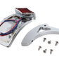 V-Twin 33-0685 Chrome Curved Diamond Style Tail Lamp Kit